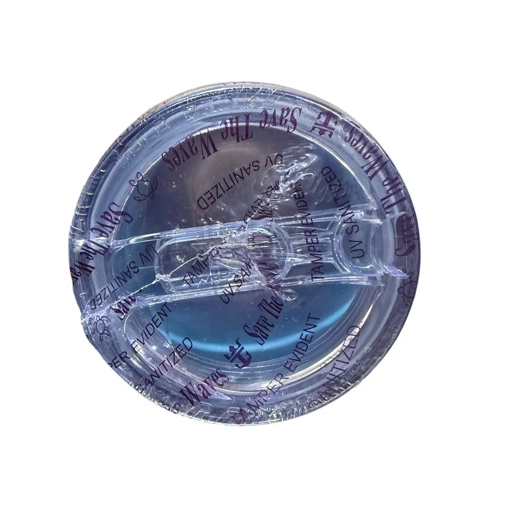 Royal Caribbean Coca-Cola Tumbler Save The Waves Iridescent Blue‎ Purple Sealed